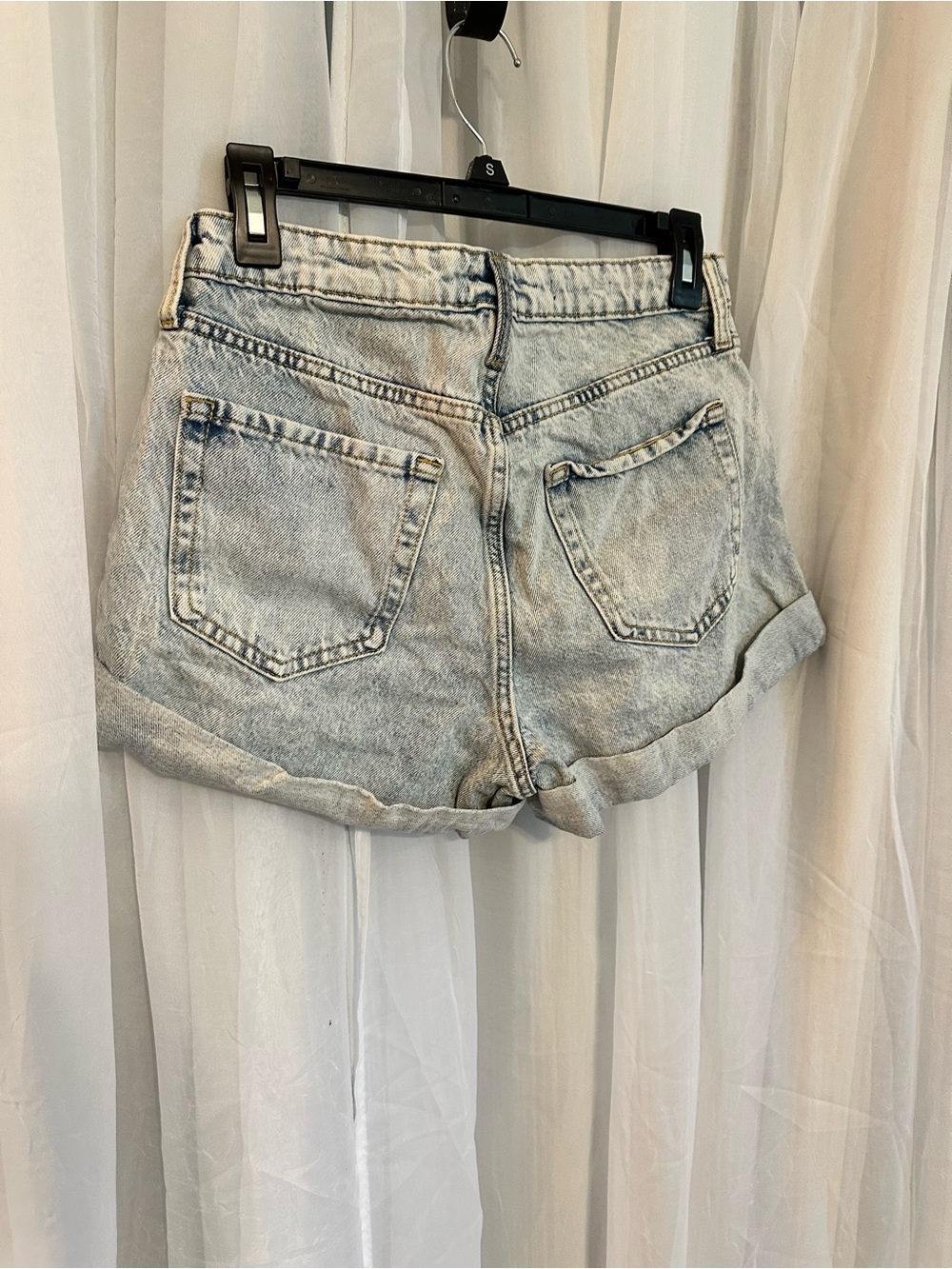Wild Fable Denim Cuffed Shorts. - Picture 3 of 10